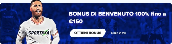 sportaza bonus di benvenuto