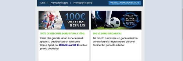 babibet-promozioni