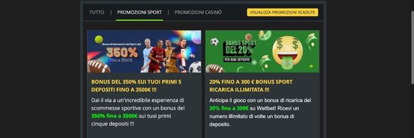 weltbet-promozioni